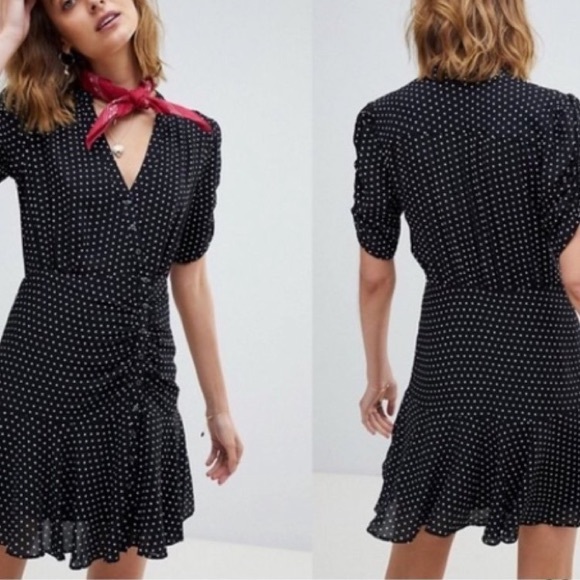Free People Dresses & Skirts - Free People Pippa Polkadot Mini Dress